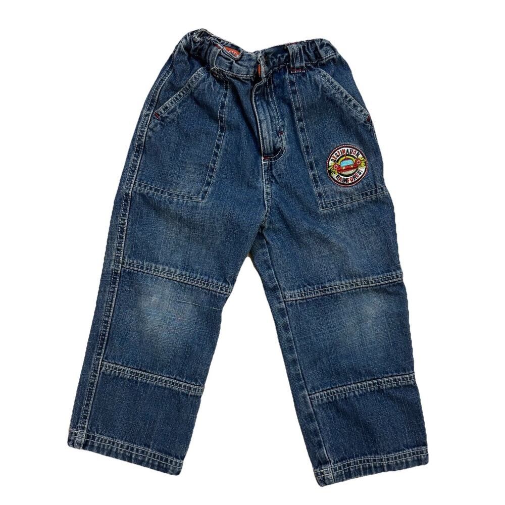 Vintage 2000s Disney Little Einsteins Biys 4T Embroidered Jeans Cotton